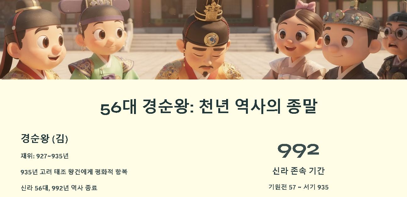 신라왕 계보 정리