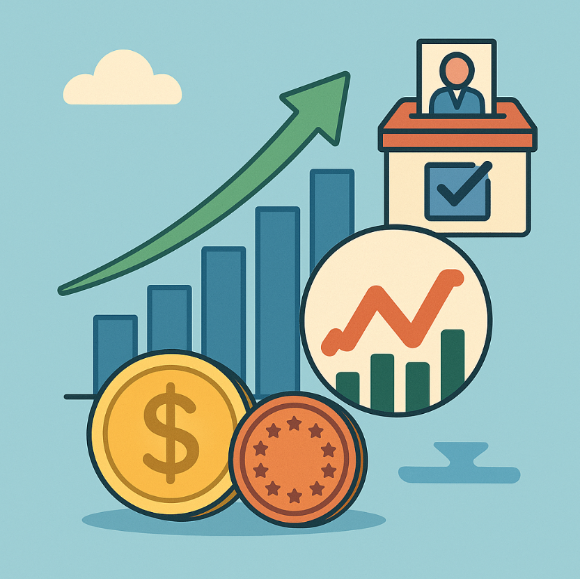 2025년 5월 26일 증시 정리 - 관세 우려 완화와 대선 기대감 속 상승