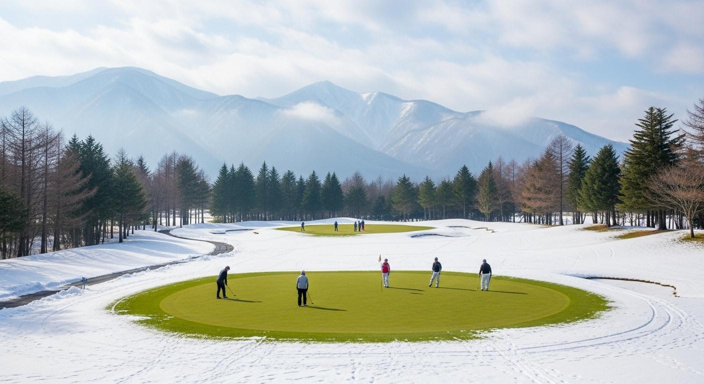 일본 겨울 골프여행 추천지