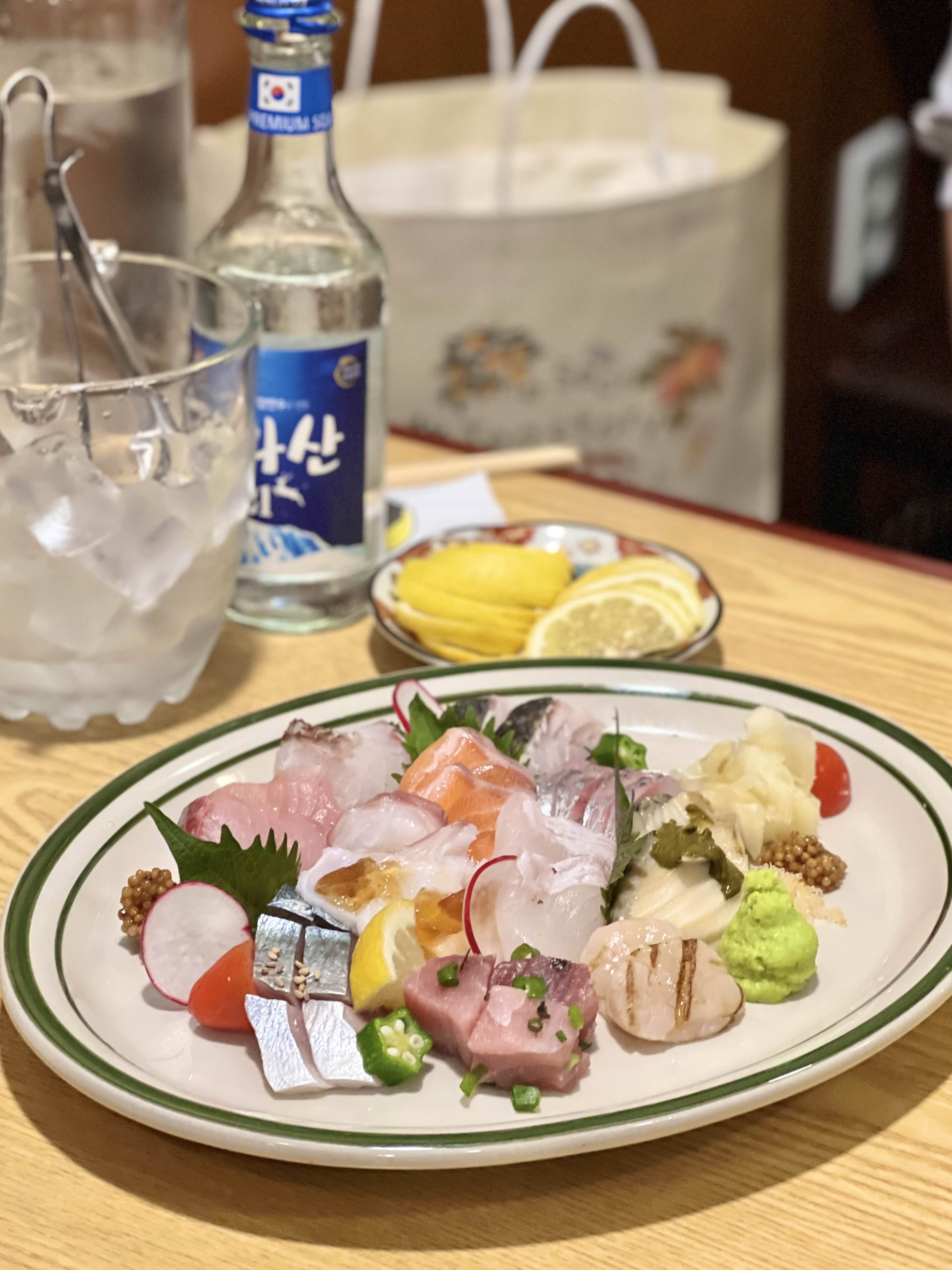 사이쵸 추천메뉴, 사이쵸 사시미! 사이쵸쇼우지 인기메뉴