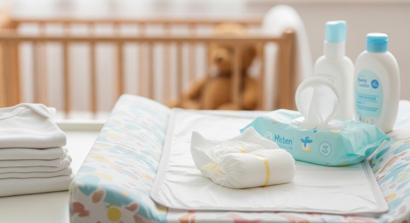 기저귀 등으로 샘