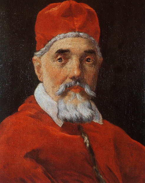 235대 교황 우르바노8세의 초상화