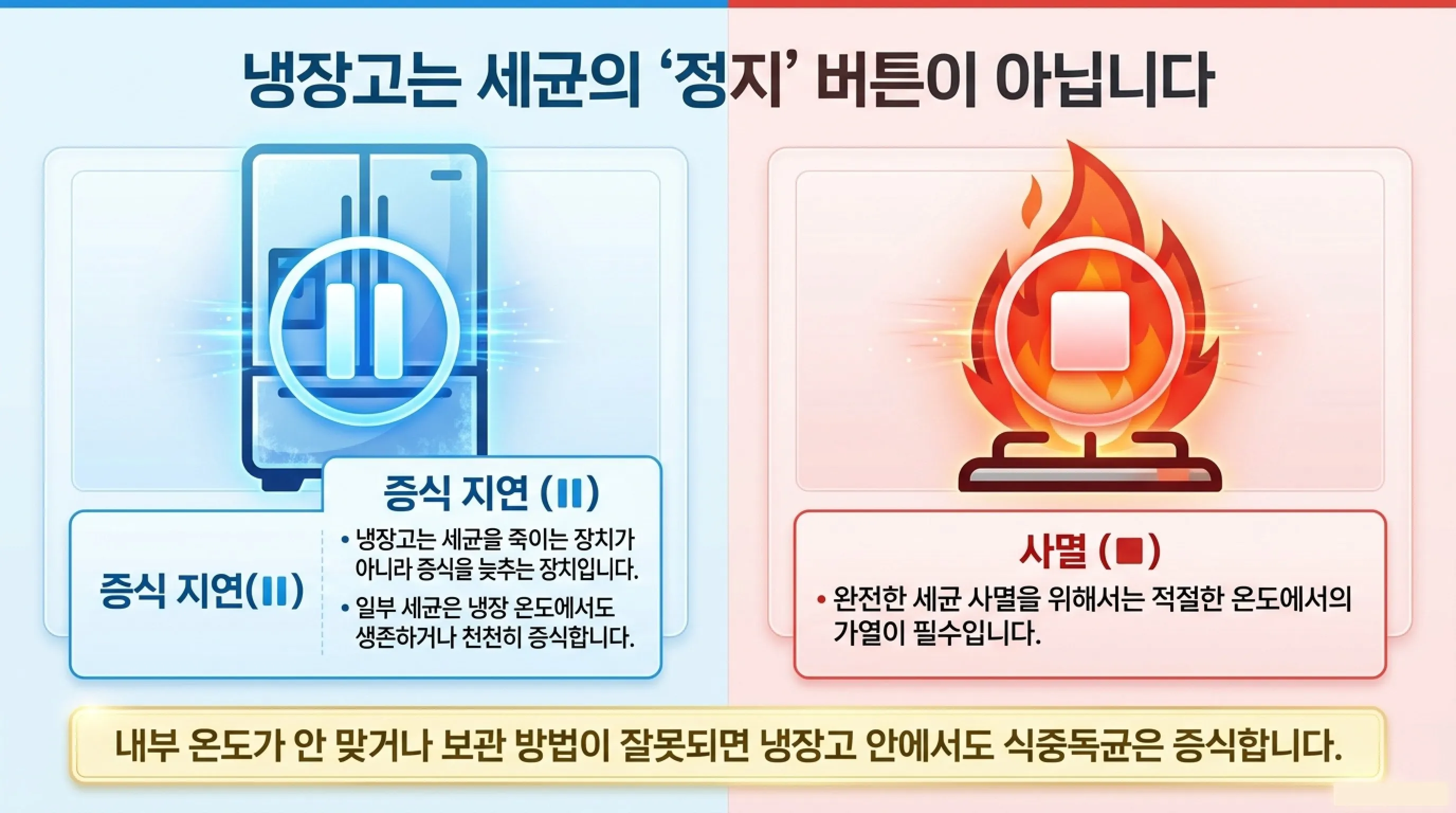 냉장고도 못 믿는 여름철 식중독 예방 음식 보관법 5가지 실전 팁