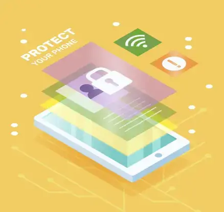 LG유플러스 유심 보안 설정 - 스마트폰 해킹 예방과 개인정보 보호 강조 이미지