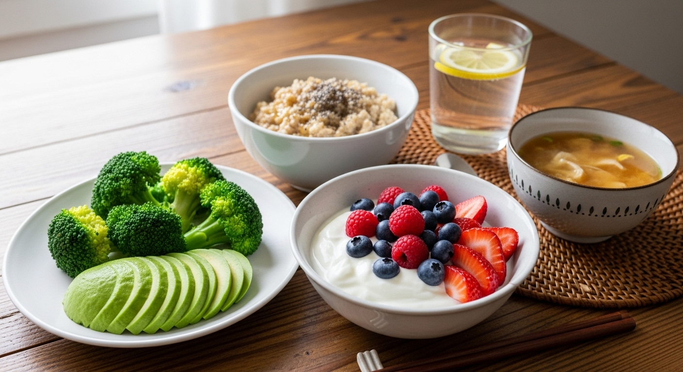 소화기 건강을 위한 추천 음식