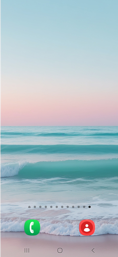 방법 7: 전화 앱 배치 완료 확인하기