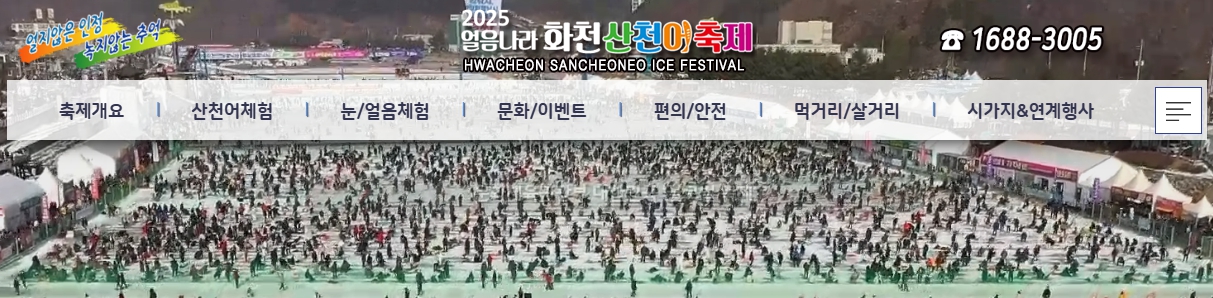 화천 산천어 겨울 축제