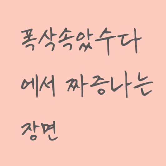 폭삭속았수다 썸네일