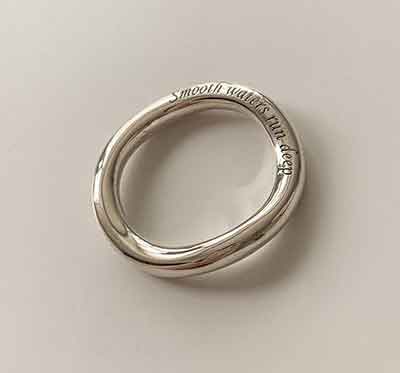 실버데이 은반지