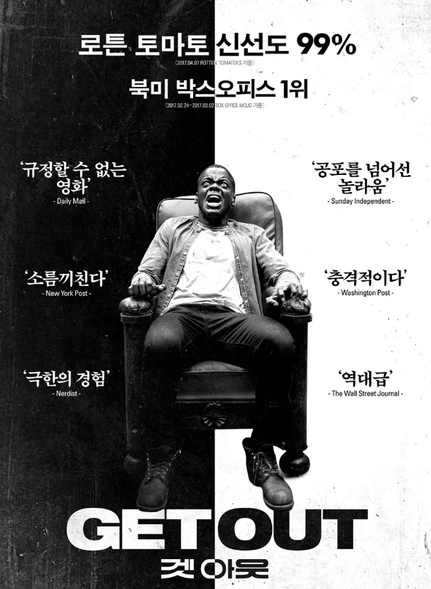 겟아웃(Get Out) 줄거리 해석, 친절한 얼굴 뒤에 숨겨진 진짜 공포