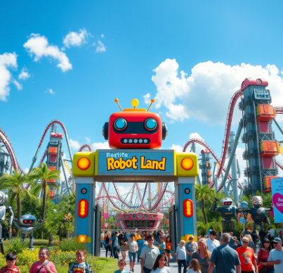 경남창원 로봇랜드 그림