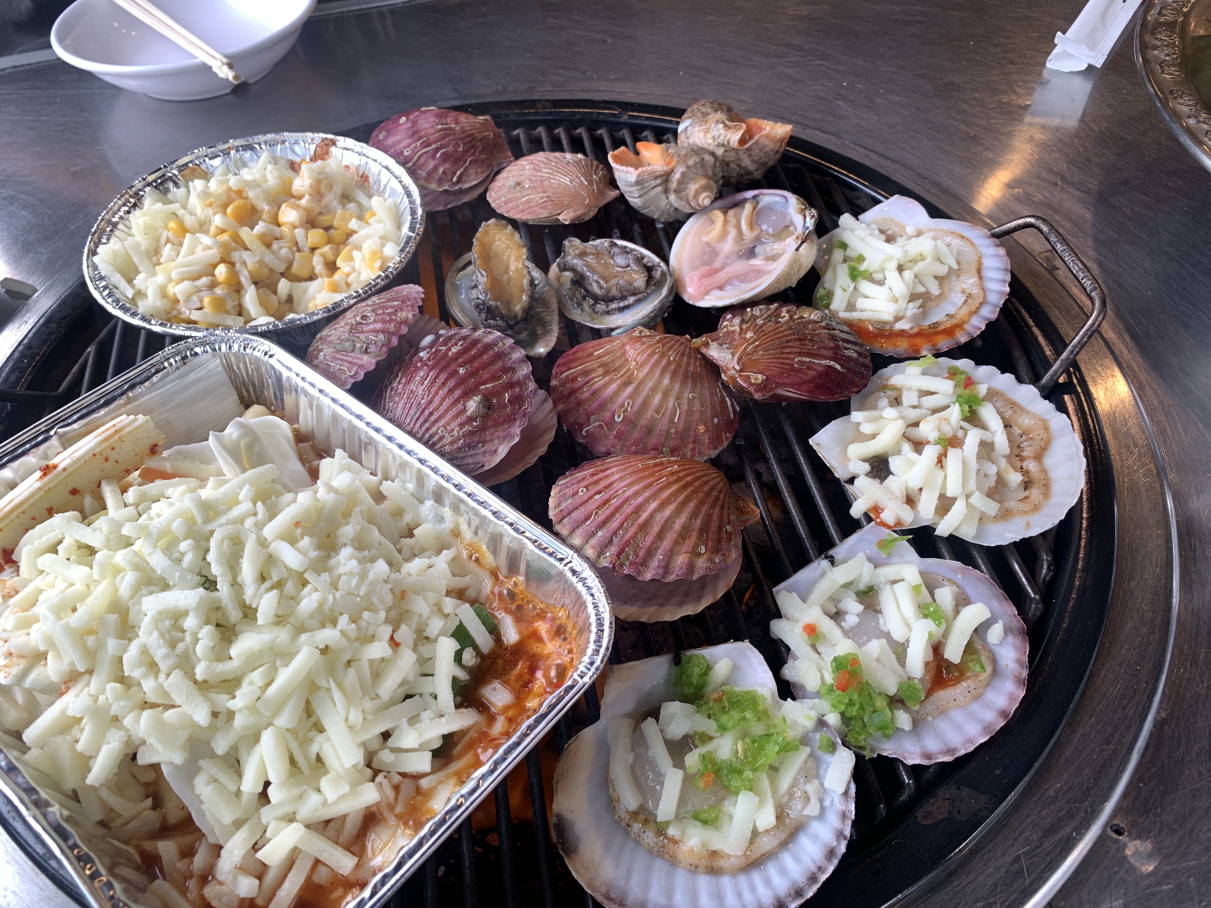 영종도 조개구이