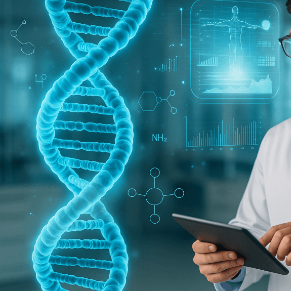 CAR-T부터 mRNA 백신까지, 암 정복을 향한 기술 혁신을 위해 열중하고 있는 연구원의 모습