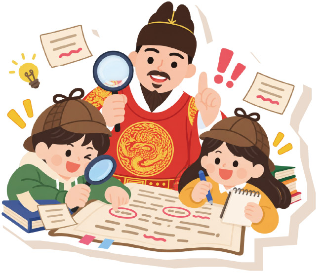 맞춤법 탐정단 프로그램 안내 그림
