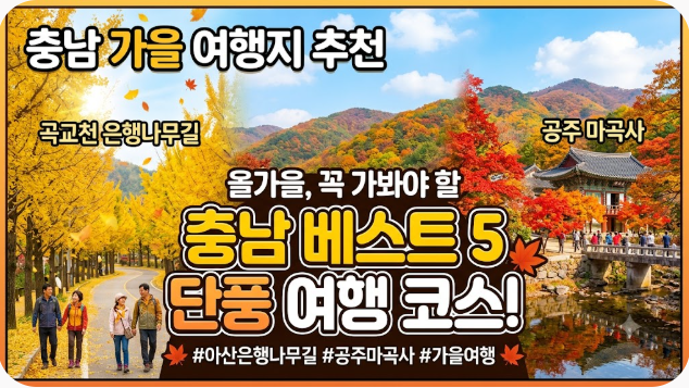 충남 가을 여행지 추천
