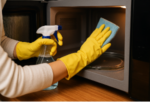 전자레인지 청소와 탈취,건강을 위한 필수 관리법