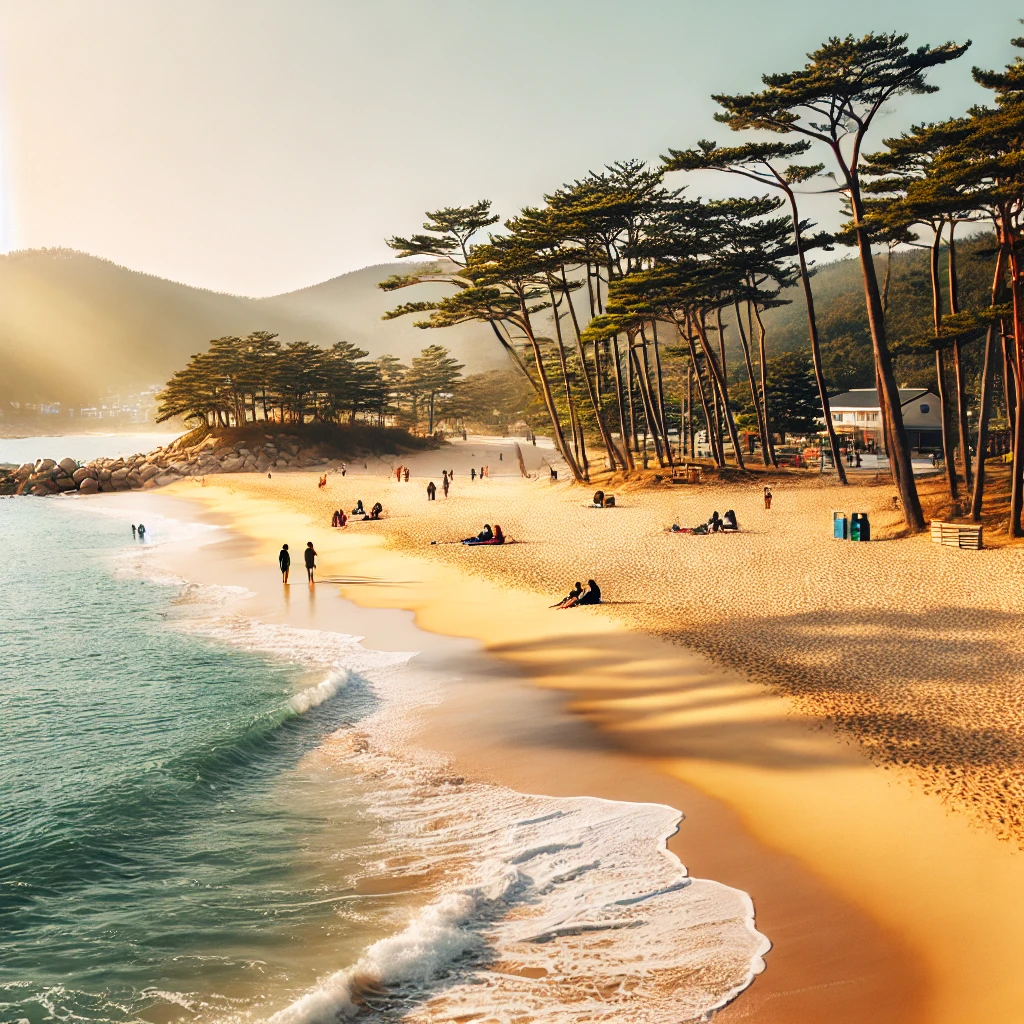 강릉 경포대 해변