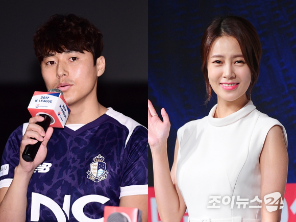 축구선수 출신 백지훈&#44; 배우 최윤영이 최근 결별했다. [사진=조이뉴스24 포토DB]
