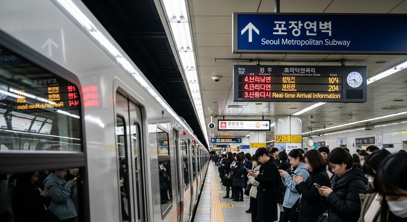 서울 지하철 실시간 위치