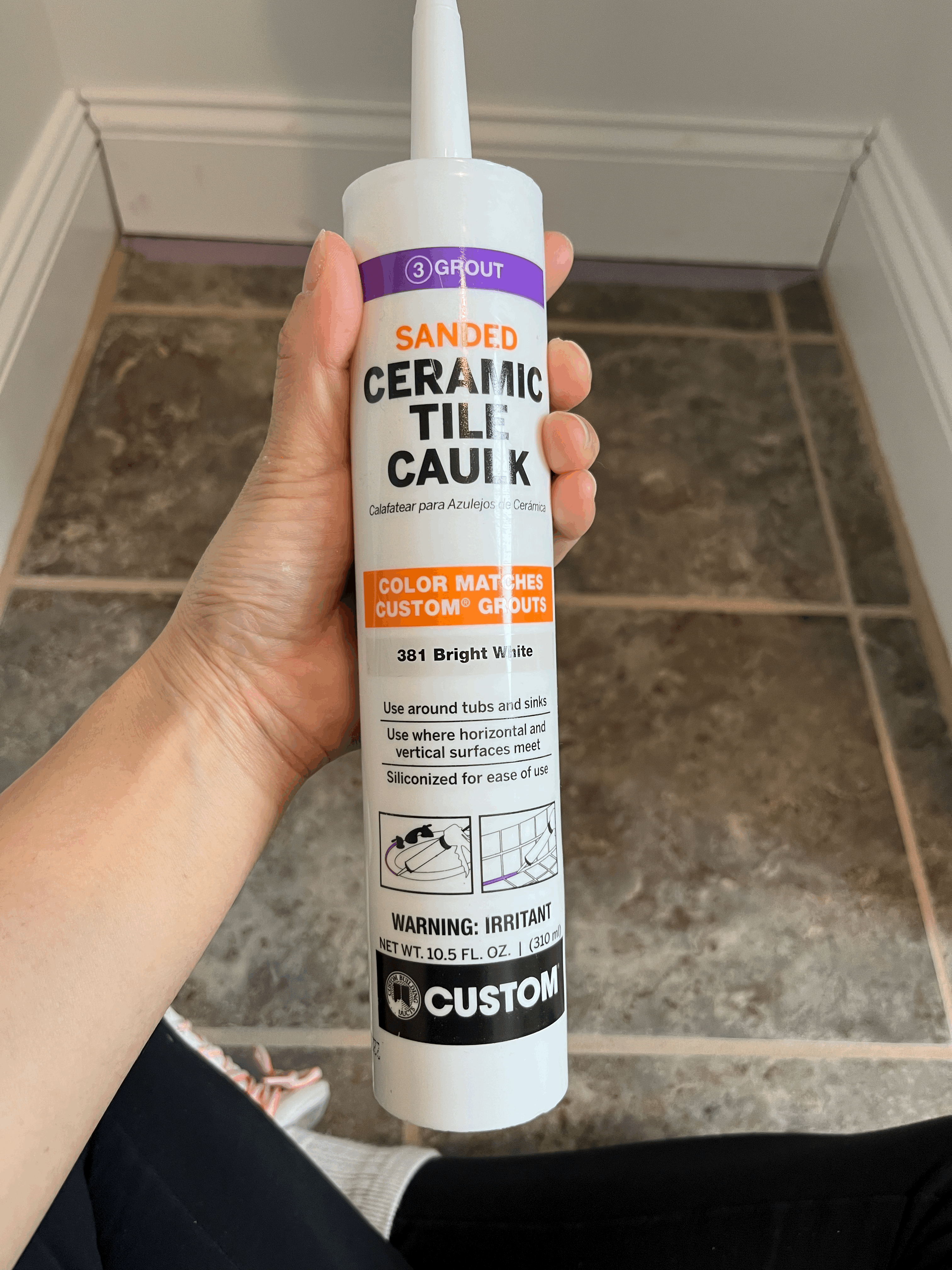 ceramic tile caulk