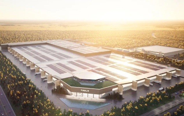 테슬라 기가팩토리 전경
