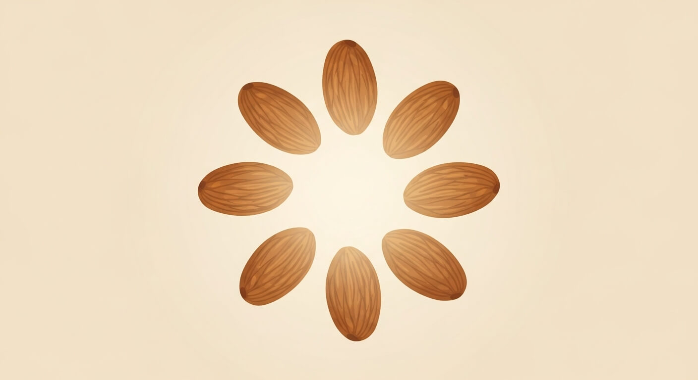 캘리포니아산 아몬드의 영양 가치