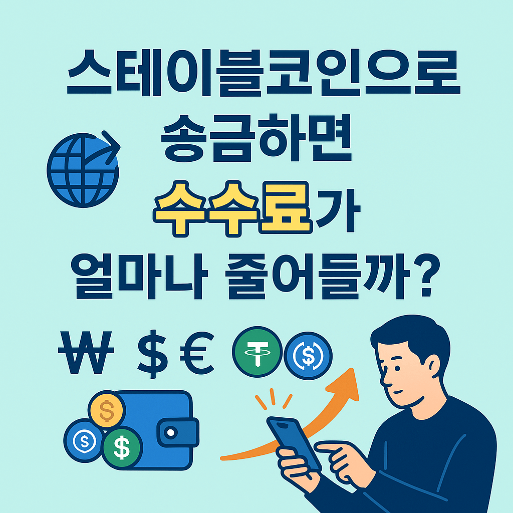 스테이블코인으로 송금하면 수수료가 얼마나 줄어들까?｜해외송금 비교 실험