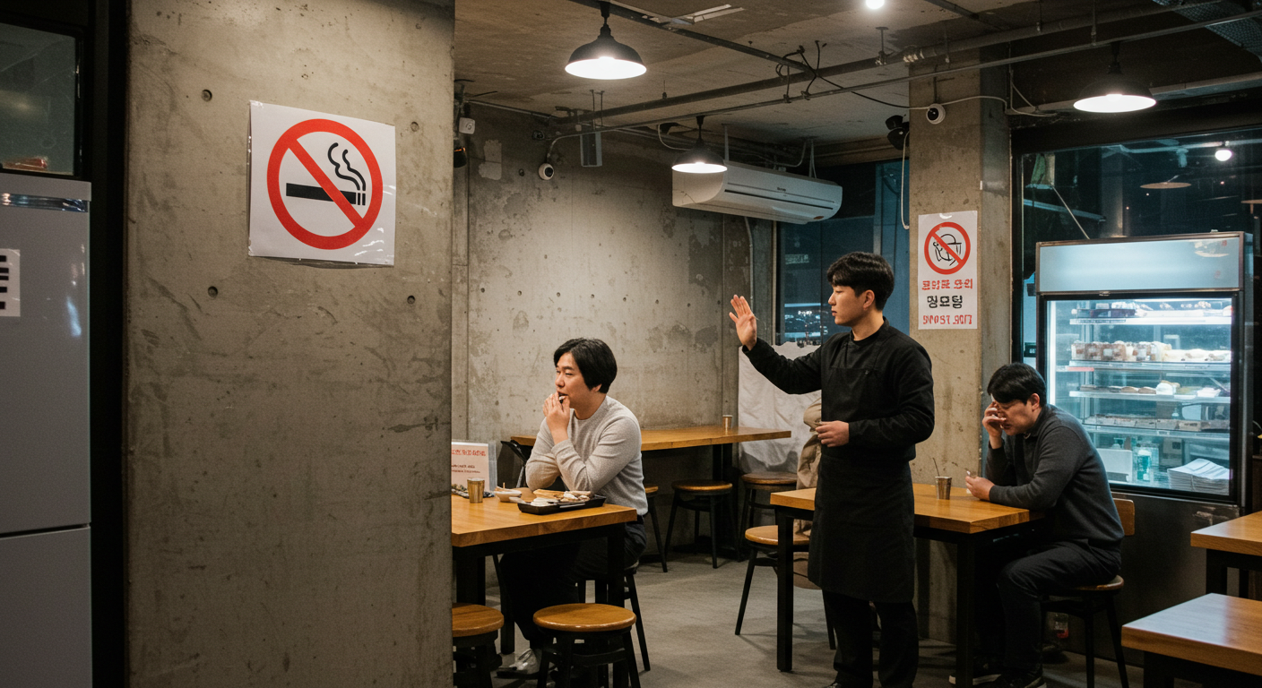 국민건강증진법, 업주 과태료, 금연 단속