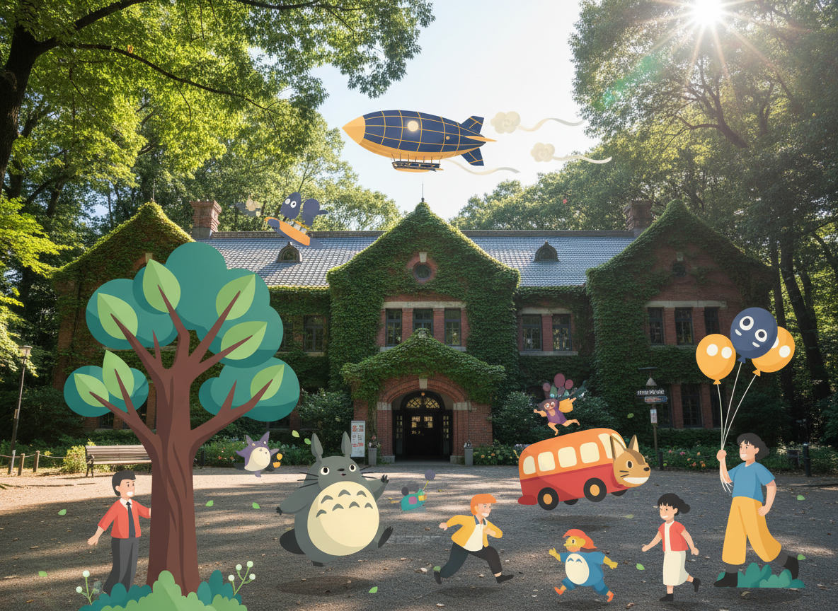 도쿄 미타카 지브리 미술관 예약