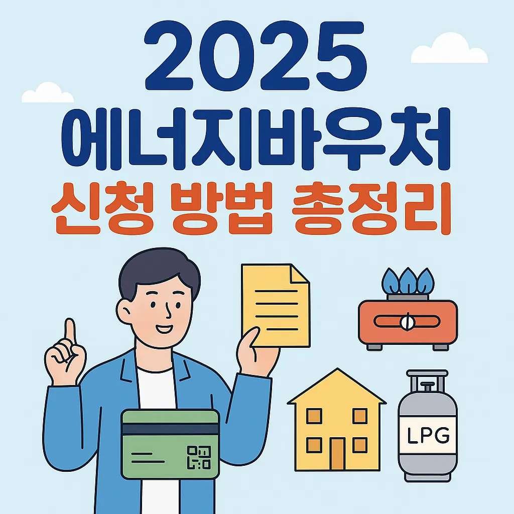 2025 에너지바우처 신청 방법 총정리