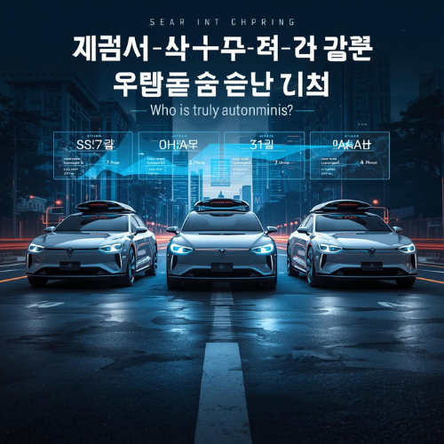 각국의 AI 자동차 비교 BEST 5 – 누가 진짜 자율주행을 지배할까?