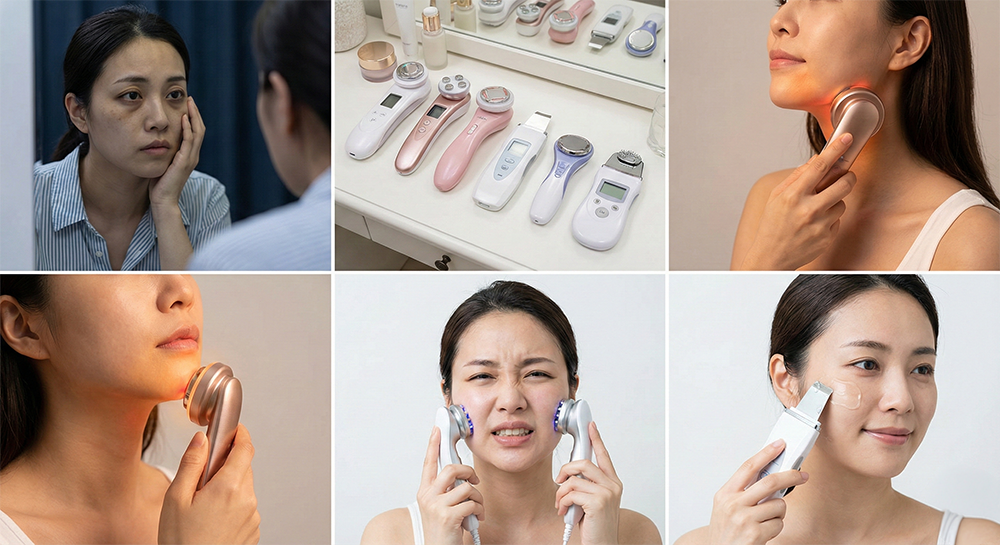 홈 뷰티 디바이스 효과를 극대화하는 올바른 사용법