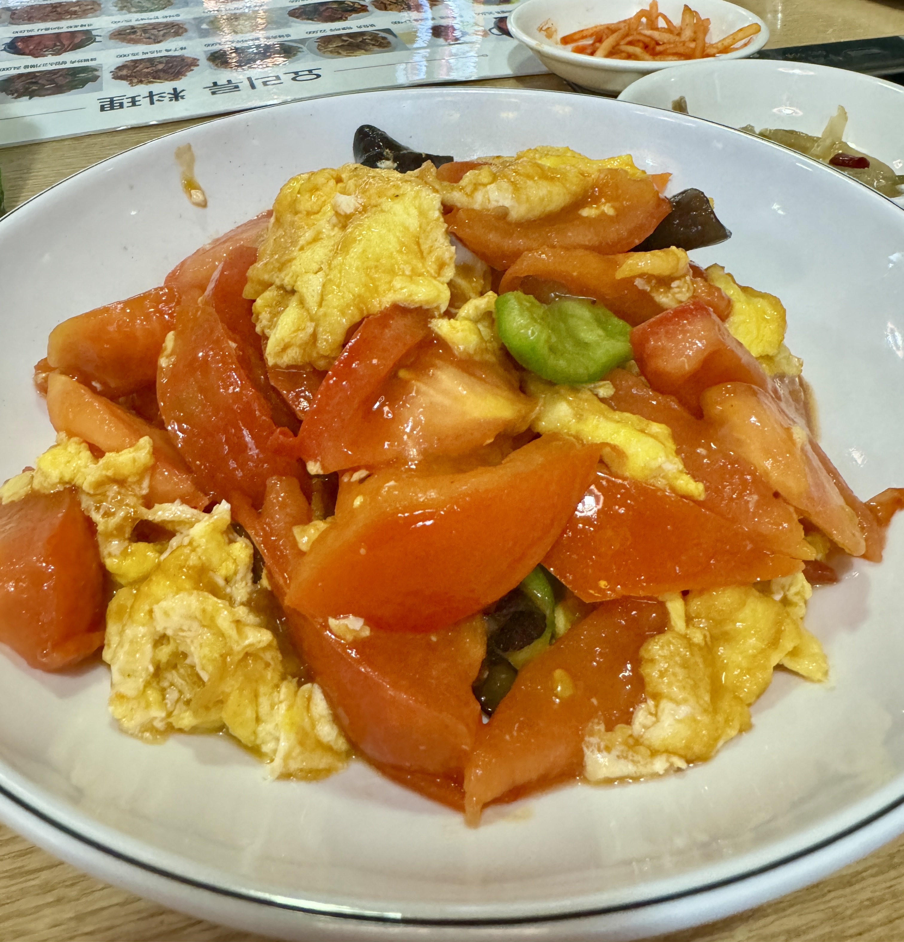 토마토 계란 볶음 사진