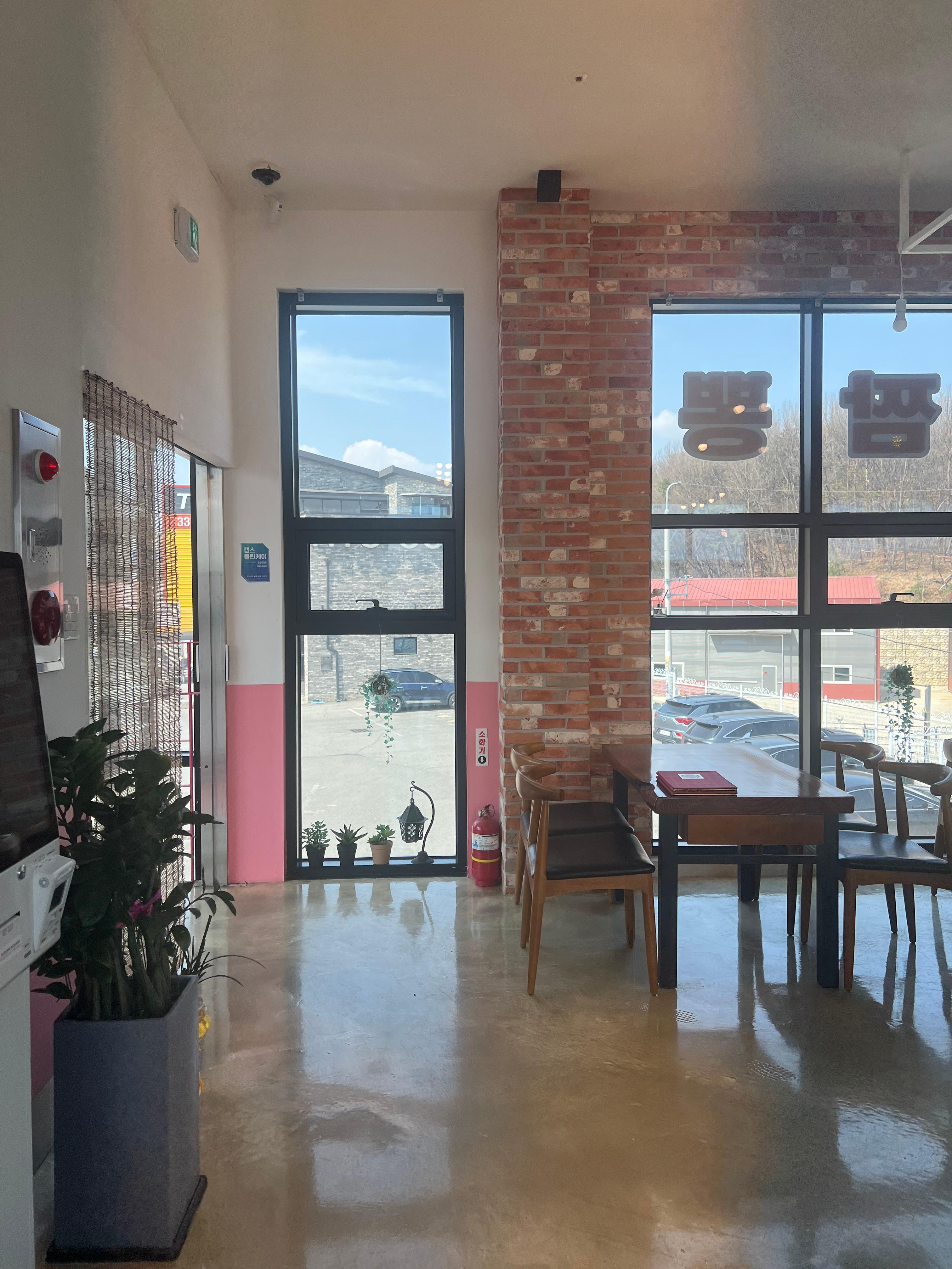 2층에서 본 모습
