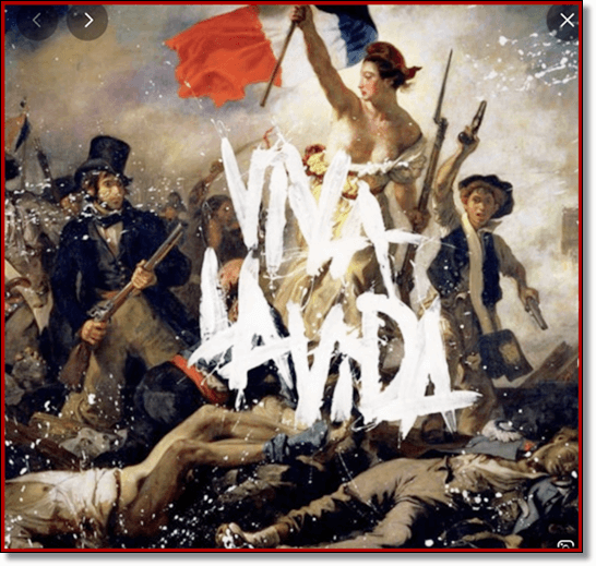 Viva la Vida 혁명의 노래