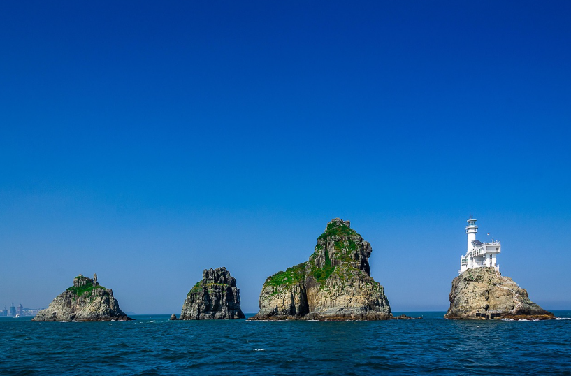 부산 오륙도 사진