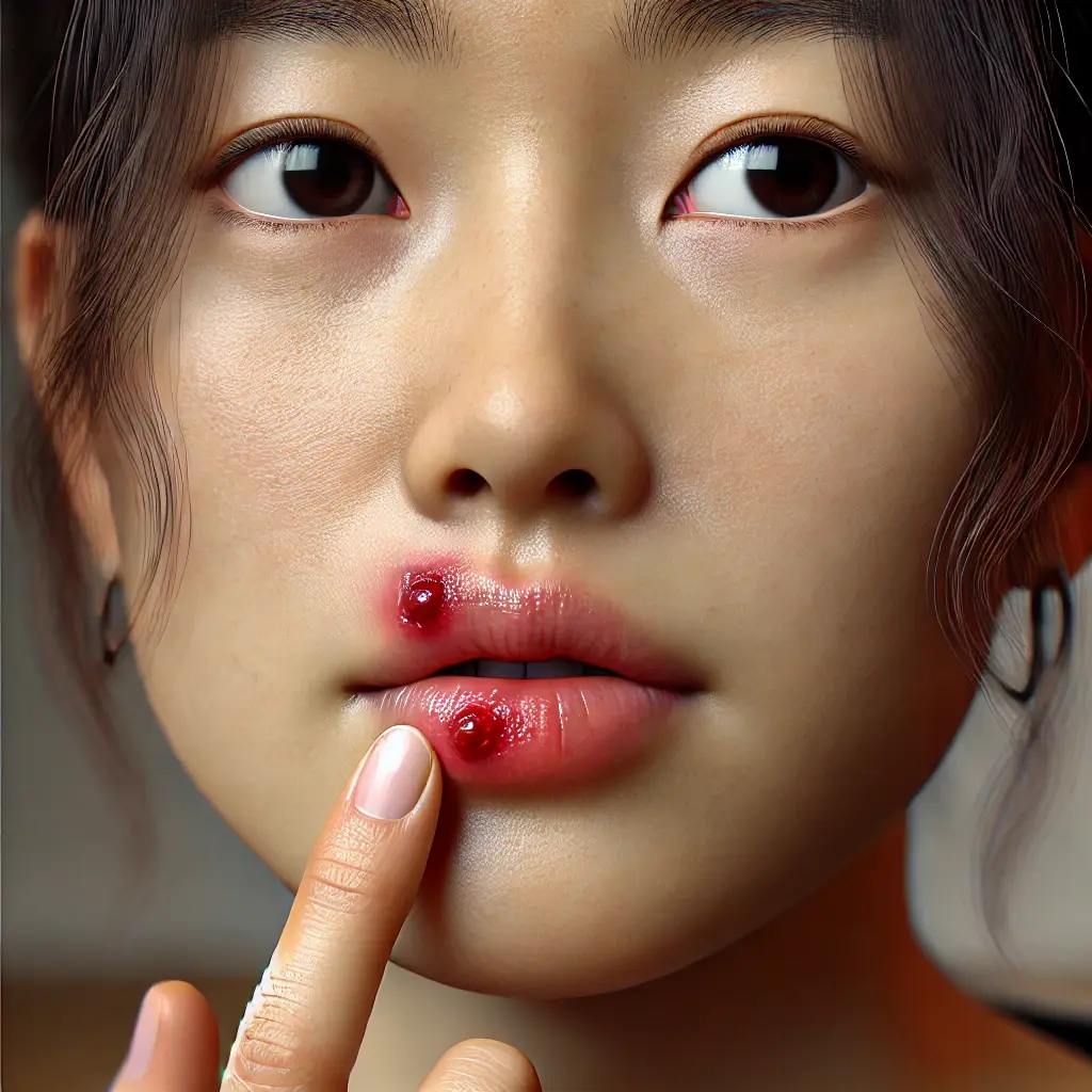 헤르페스입술 원인 관리