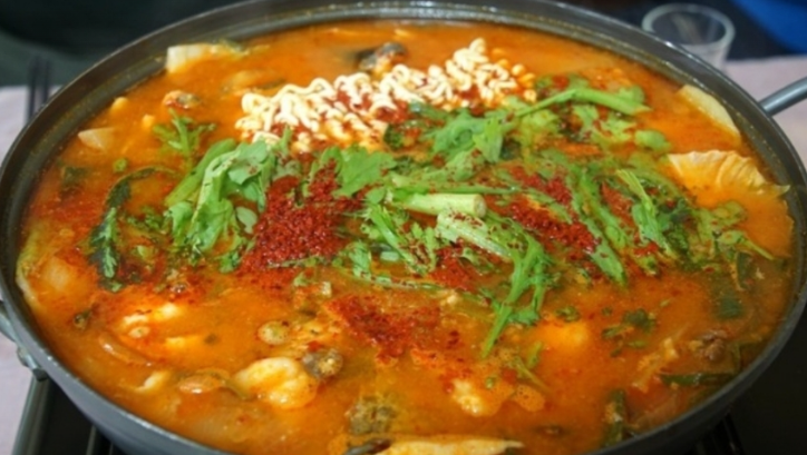 산천어매운탕