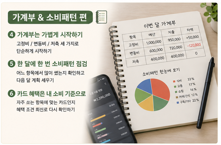 가계부 작성 소비패턴 분석