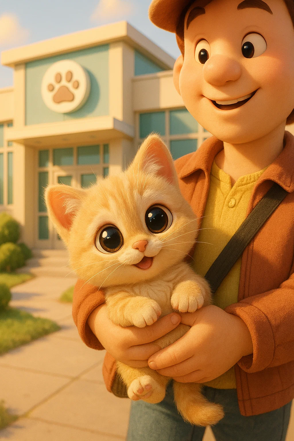 고양이 병원가는날