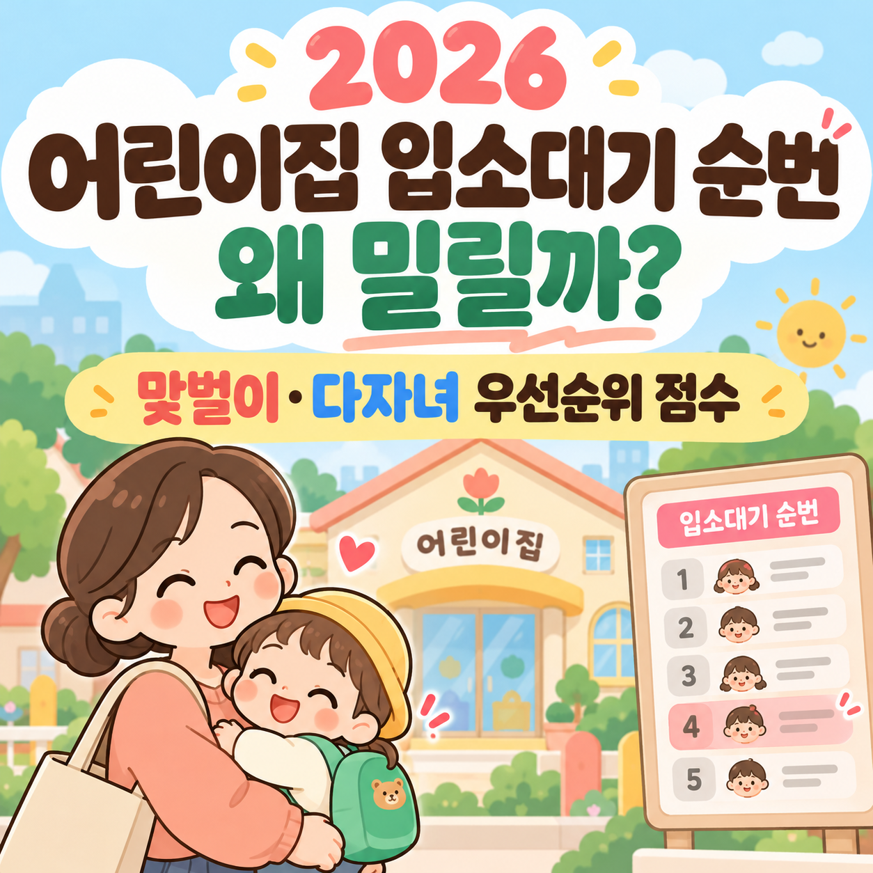 어린이집입소대기