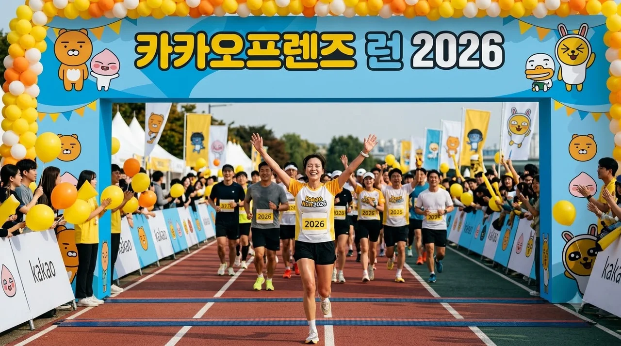카카오프렌즈 런 2026 신청 방법: 기간, 참가비, 굿즈 패키지 총정리