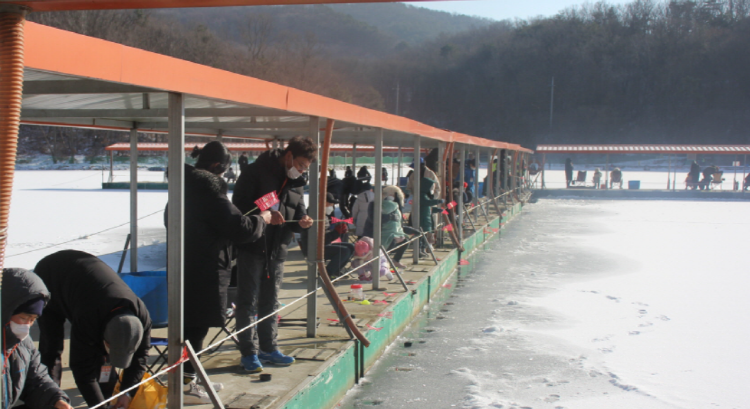 강화도 신선낚시터 빙어대잔치