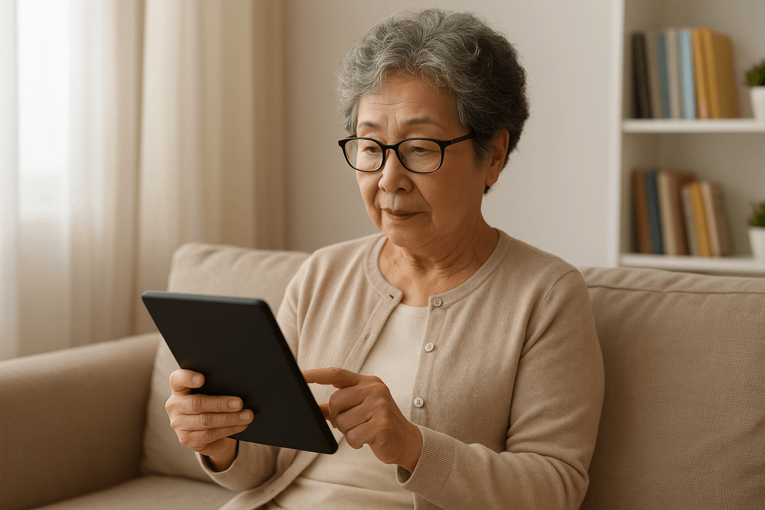 노인 대상 디지털 기기 활용 교육법: 전자책과 오디오북