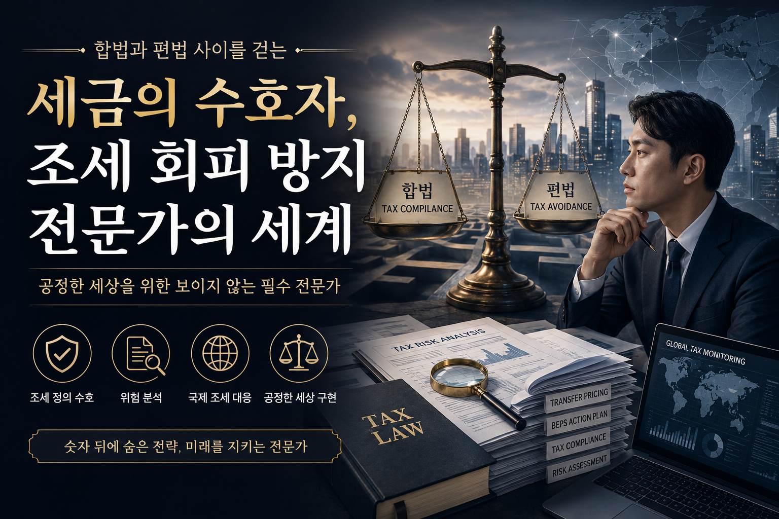 합법과 편법 사이를 걷는 세금의 수호자, 조세 회피 방지 전문가의 세계