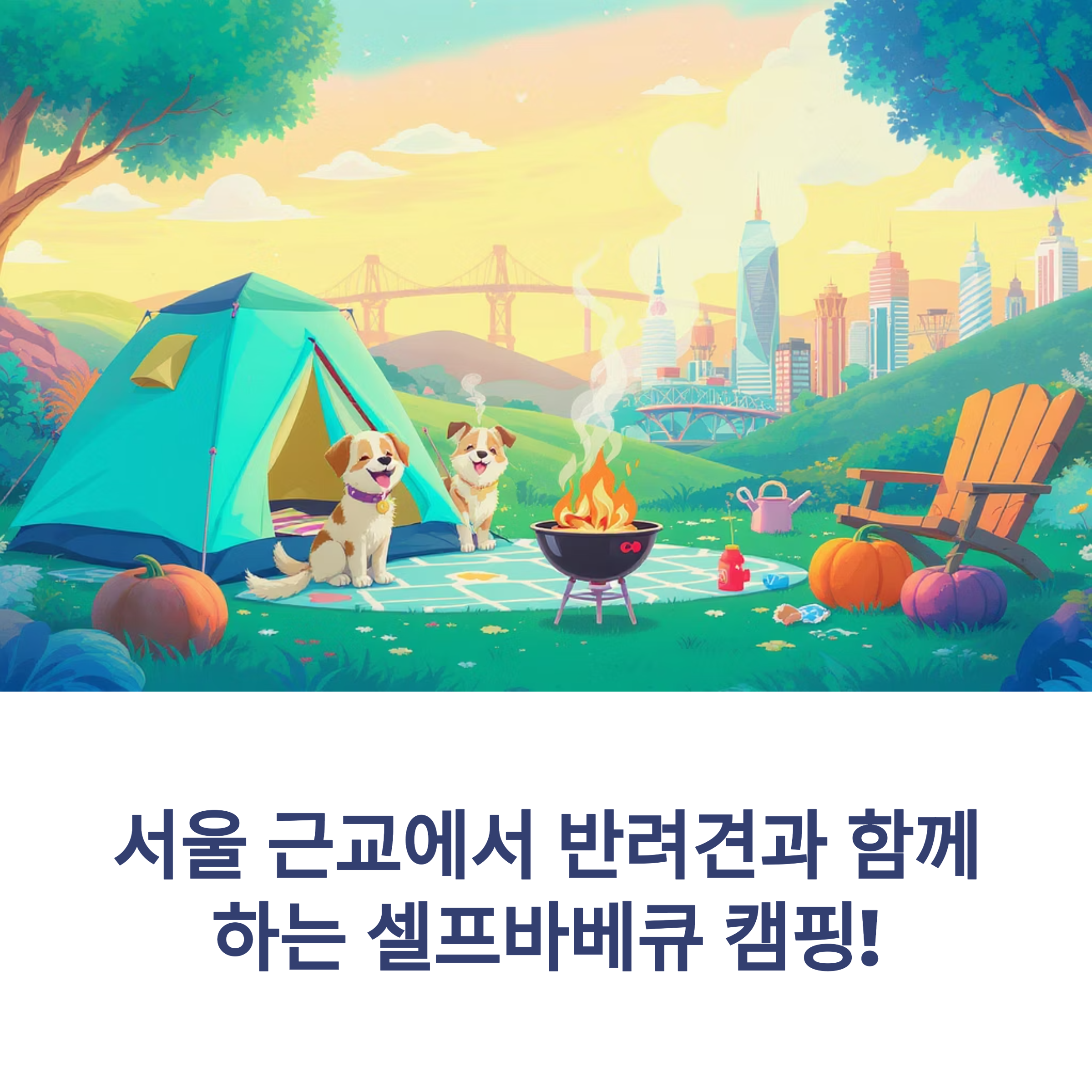 애견동반 당일캠핑 명소