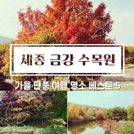 가을 여행
