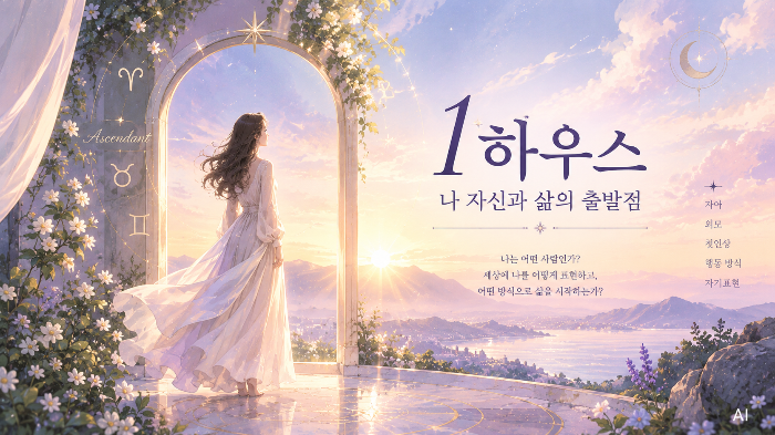 1 하우스의 의미: 나 자신과 삶의 출발점