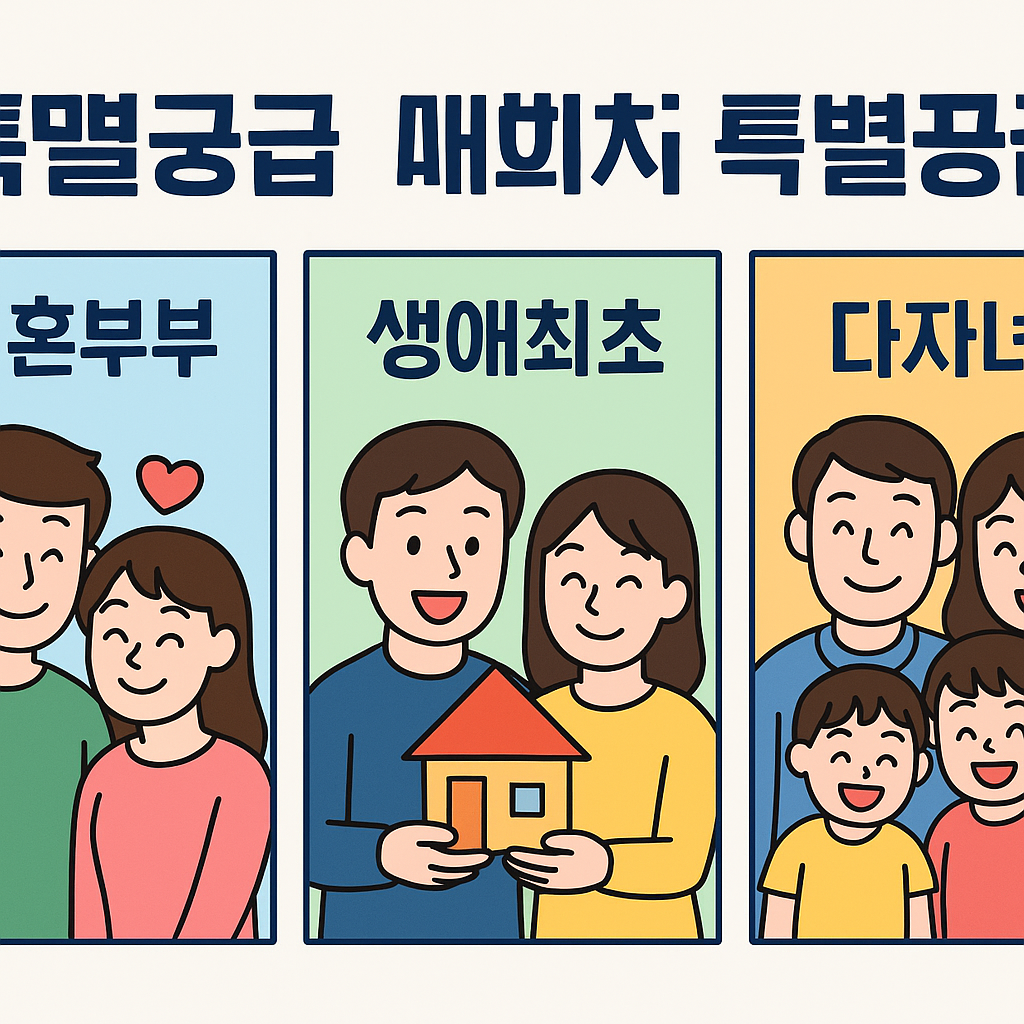 특별공급 아파트 청약 자격