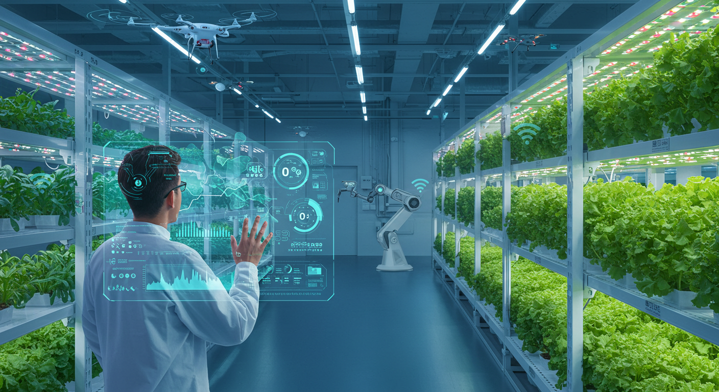 수직농업에서 환경 데이터 수집 및 활용법